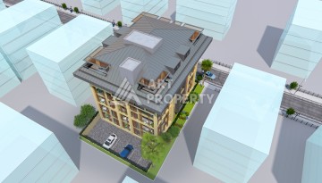 Квартиры 1+1, 2+1 и 3+1 в 160 метрах от пляжа Кейкубад - Ракурс 10