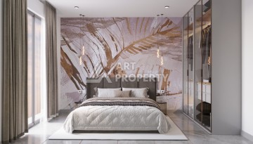 Квартиры 1+1, 2+1 и 3+1 в 160 метрах от пляжа Кейкубад - Ракурс 14