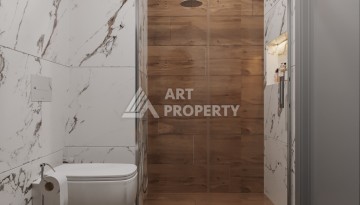 Квартиры 1+1, 2+1 и 3+1 в 160 метрах от пляжа Кейкубад - Ракурс 15