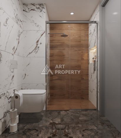 Квартиры 1+1, 2+1 и 3+1 в 160 метрах от пляжа Кейкубад - Ракурс 14