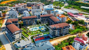 Две квартиры 1+1 в районе Оба, 48-50 кв.м. Резиденции премиум-класса - Ракурс 1