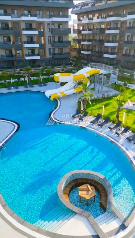 Две квартиры 1+1 в районе Оба, 48-50 кв.м. Резиденции премиум-класса - Ракурс 2