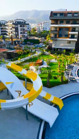 Две квартиры 1+1 в районе Оба, 48-50 кв.м. Резиденции премиум-класса - Ракурс 5