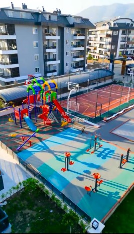 Две квартиры 1+1 в районе Оба, 48-50 кв.м. Резиденции премиум-класса - Ракурс 11