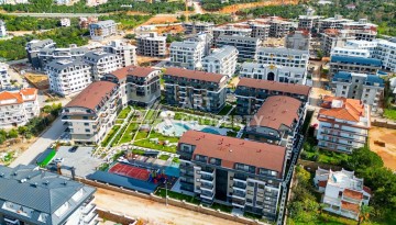 Две квартиры 1+1 в районе Оба, 48-50 кв.м. Резиденции премиум-класса - Ракурс 19