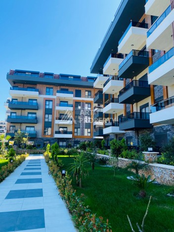 Две квартиры 1+1 в районе Оба, 48-50 кв.м. Резиденции премиум-класса - Ракурс 33