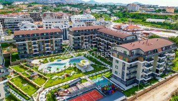 Две квартиры 1+1 в районе Оба, 48-50 кв.м. Резиденции премиум-класса - Ракурс 36