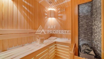 Квартира 1+1 с высокими потолками в районе Каргыджак, 250 м до моря - Ракурс 12