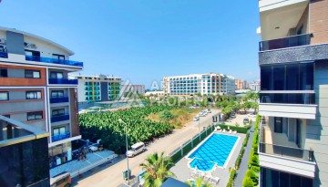 Квартира 1+1 с высокими потолками в районе Каргыджак, 250 м до моря - Ракурс 21