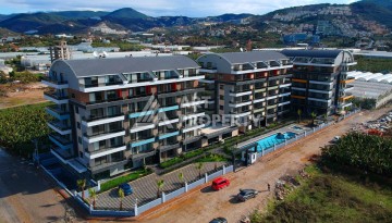 Квартира 1+1 с высокими потолками в районе Каргыджак, 250 м до моря - Ракурс 22