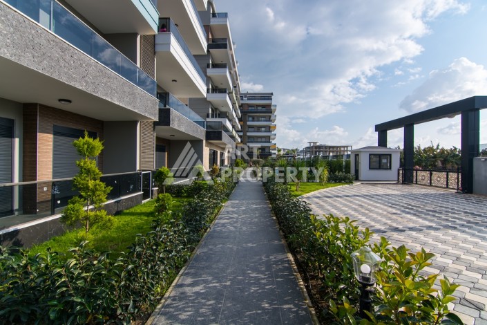 Квартира 1+1 с высокими потолками в районе Каргыджак, 250 м до моря - Ракурс 27