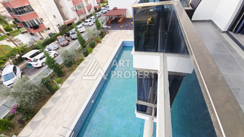 Новая квартира 1+1 в районе Махмутлар, 500 м до моря - Ракурс 32