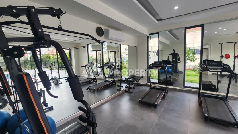 Новая квартира 1+1 в районе Махмутлар, 500 м до моря - Ракурс 47