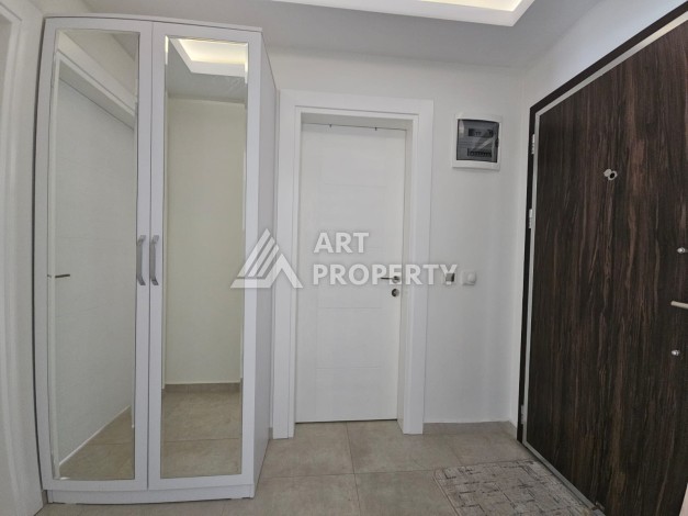 Квартира 1+1 в комплексе с отельной инфраструктурой, район Махмутлар, 500 м до моря - Ракурс 1