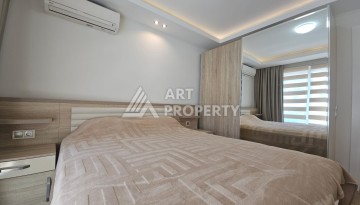 Квартира 1+1 в комплексе с отельной инфраструктурой, район Махмутлар, 500 м до моря - Ракурс 14