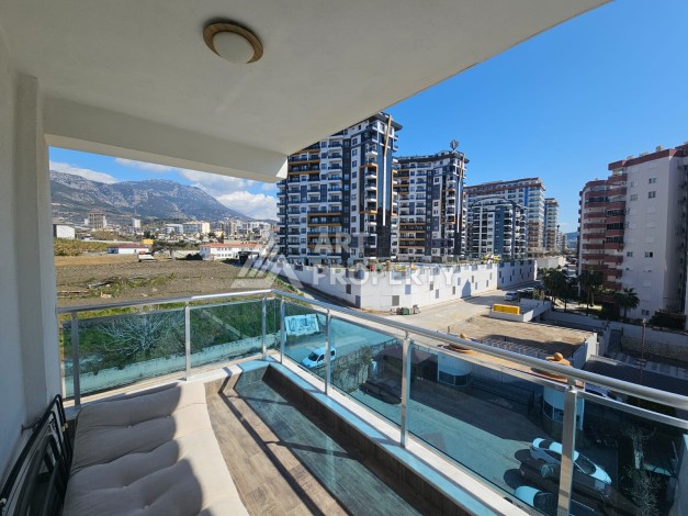 Квартира 1+1 в комплексе с отельной инфраструктурой, район Махмутлар, 500 м до моря - Ракурс 15