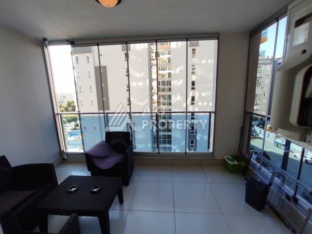 Просторная квартира 1+1 в Махмутларе, 600 метров до пляжа - Ракурс 17