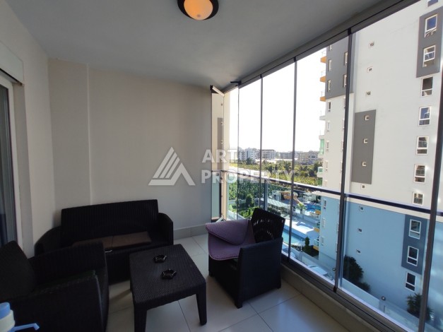 Просторная квартира 1+1 в Махмутларе, 600 метров до пляжа - Ракурс 19