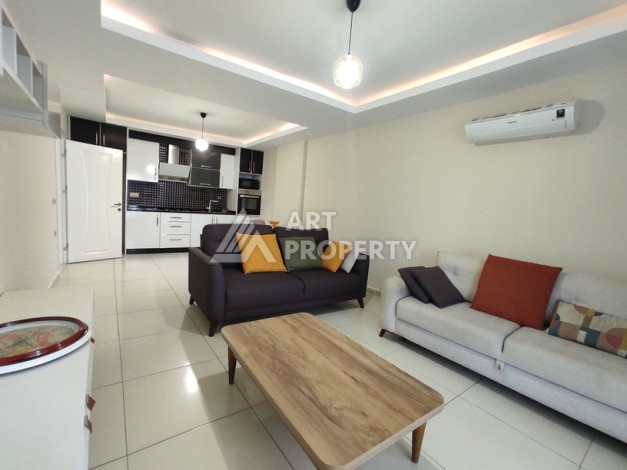 Просторная квартира 1+1 в Махмутларе, 600 метров до пляжа - Ракурс 20