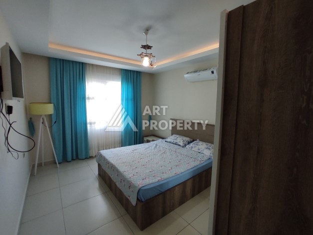 Просторная квартира 1+1 в Махмутларе, 600 метров до пляжа - Ракурс 22