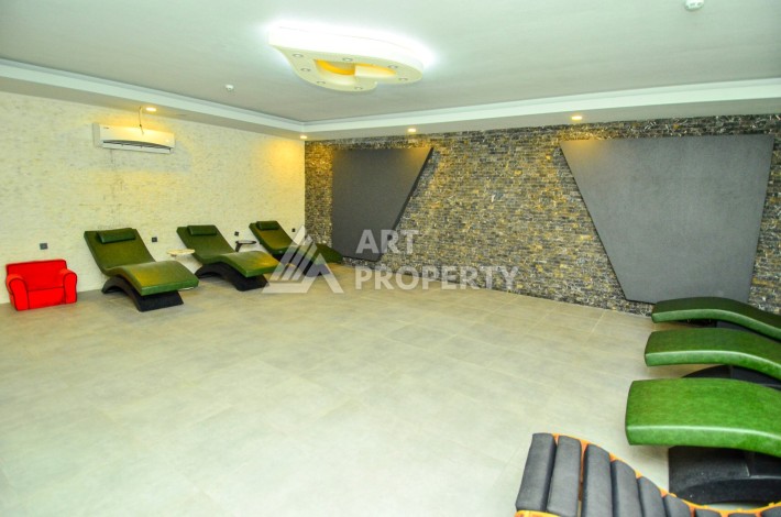 Квартира 1+1 у моря в районе Каргыджак, 100 м до пляжа - Ракурс 13