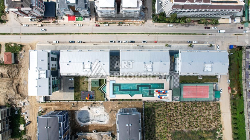 Квартира 1+1 у моря в районе Каргыджак, 100 м до пляжа - Ракурс 23