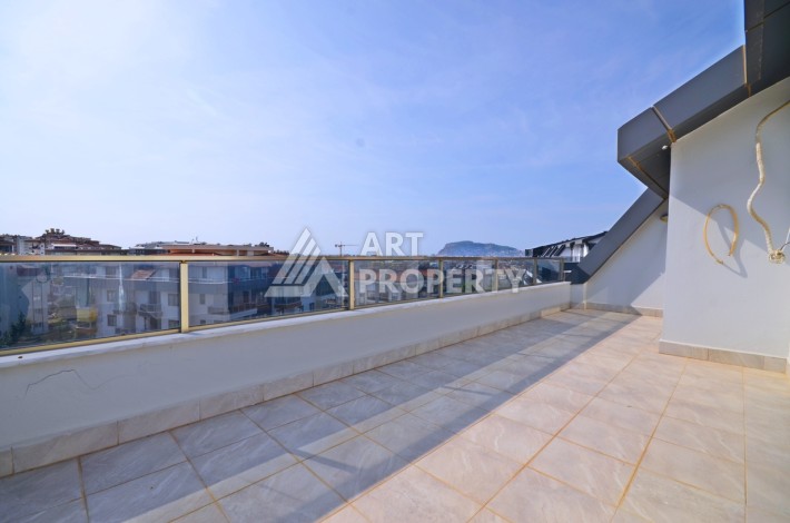 Элитный дуплекс 6+1 в Оба, 300 кв.м. Гражданство Турции и вид на море - Ракурс 27