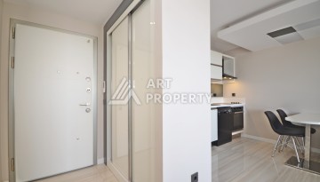 Квартира 1+1 с видом на море в элитном комплексе района Каргыджак - Ракурс 10