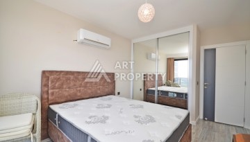 Квартира 1+1 с видом на море в элитном комплексе района Каргыджак - Ракурс 11