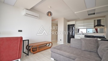 Квартира 1+1 с видом на море в элитном комплексе района Каргыджак - Ракурс 12