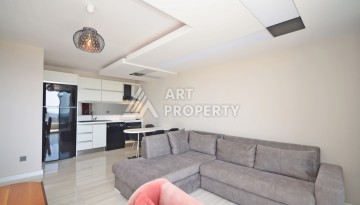 Квартира 1+1 с видом на море в элитном комплексе района Каргыджак - Ракурс 15