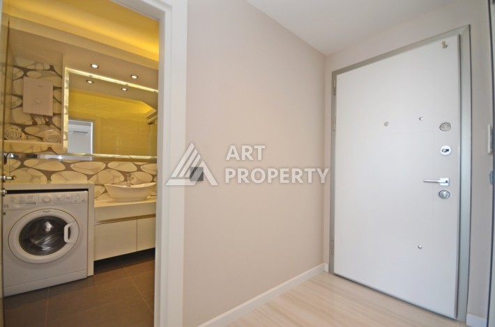 Квартира 1+1 с видом на море в элитном комплексе района Каргыджак - Ракурс 15