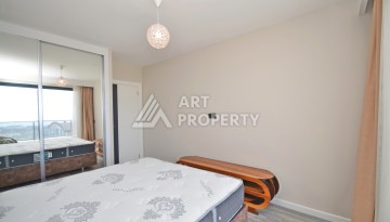 Квартира 1+1 с видом на море в элитном комплексе района Каргыджак - Ракурс 17