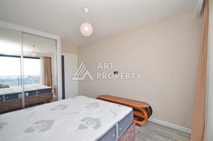 Квартира 1+1 с видом на море в элитном комплексе района Каргыджак - Ракурс 16