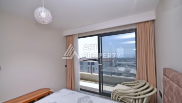 Квартира 1+1 с видом на море в элитном комплексе района Каргыджак - Ракурс 18