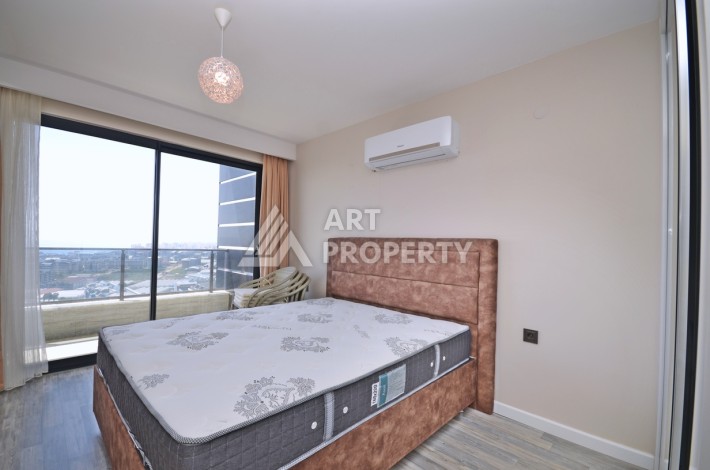 Квартира 1+1 с видом на море в элитном комплексе района Каргыджак - Ракурс 20