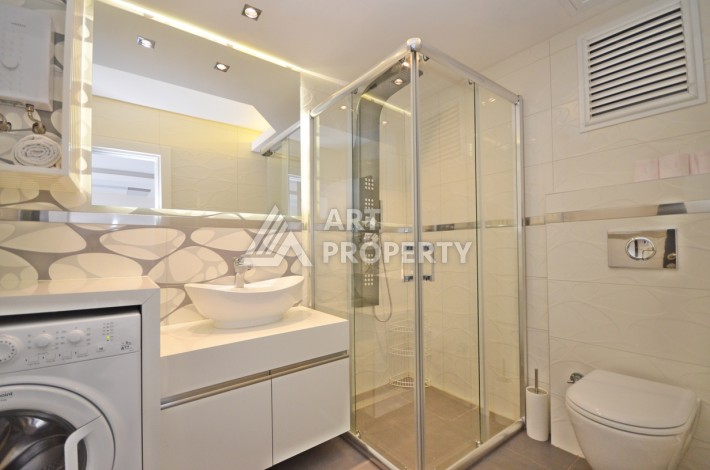 Квартира 1+1 с видом на море в элитном комплексе района Каргыджак - Ракурс 22