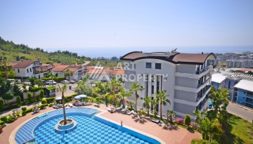 Квартира 1+1 с видом на море в элитном комплексе района Каргыджак - Ракурс 24