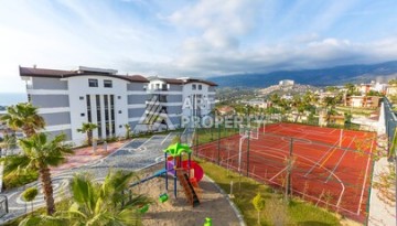 Квартира 1+1 с панорамным видом на море в элитном комплексе района Каргыджак - Ракурс 9