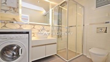 Квартира 1+1 с панорамным видом на море в элитном комплексе района Каргыджак - Ракурс 20