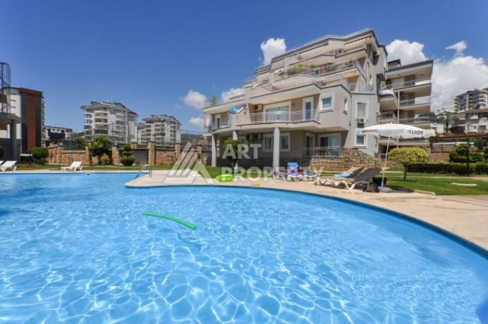 Квартира 2+1 с большой террасой в открытом районе Джеджели - Ракурс 1