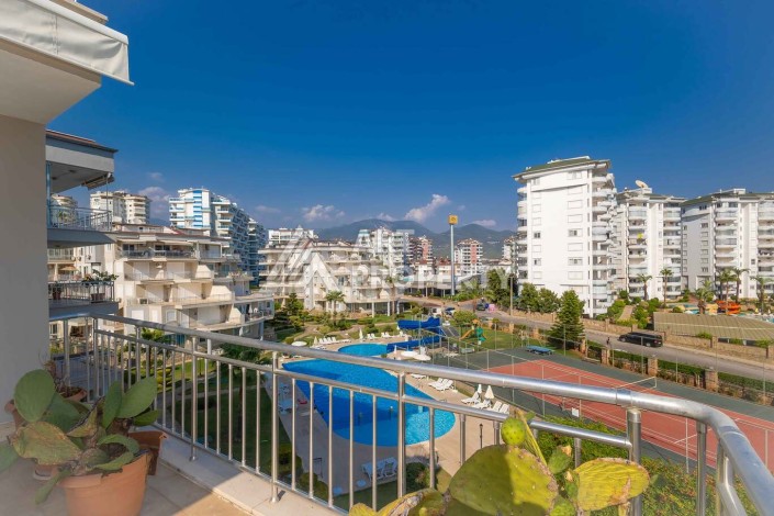 Квартира 2+1 с большой террасой в открытом районе Джеджели - Ракурс 3