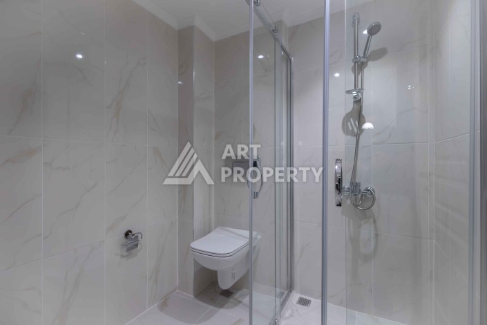 Квартира 2+1 с большой террасой в открытом районе Джеджели - Ракурс 5