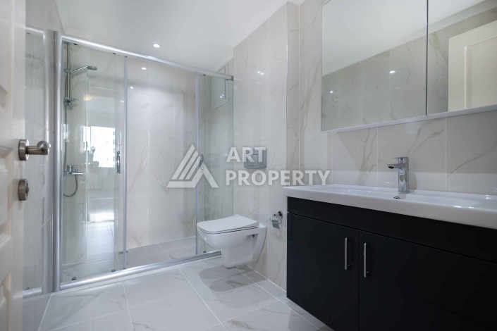 Квартира 2+1 с большой террасой в открытом районе Джеджели - Ракурс 11