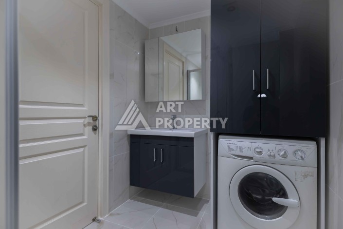 Квартира 2+1 с большой террасой в открытом районе Джеджели - Ракурс 12