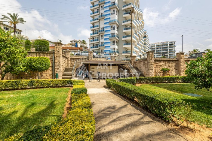 Квартира 2+1 с большой террасой в открытом районе Джеджели - Ракурс 17