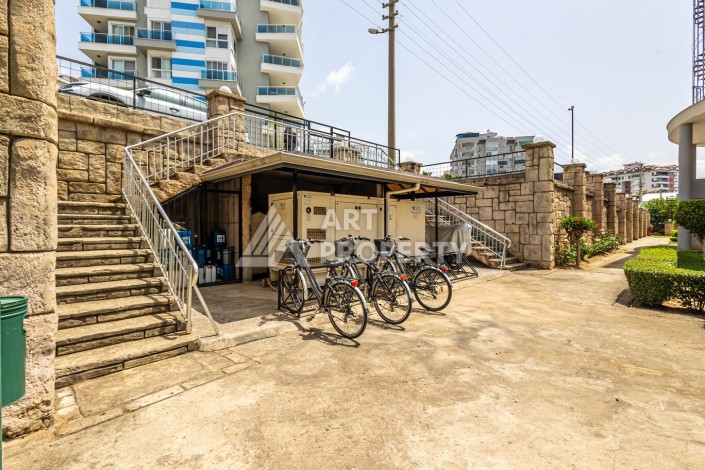 Квартира 2+1 с большой террасой в открытом районе Джеджели - Ракурс 38