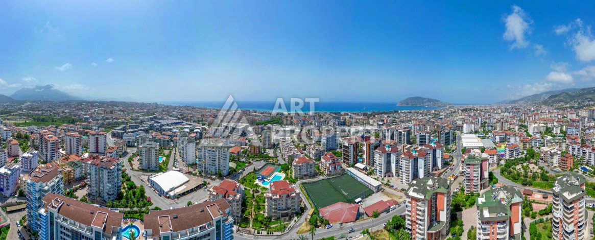 Квартира 2+1 с большой террасой в открытом районе Джеджели - Ракурс 41