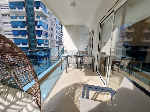 Квартира 1+1 в премиальном комплексе в районе Махмутлар — срочная продажа - Ракурс 10