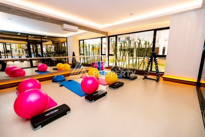 Квартира 1+1 в премиальном комплексе в районе Махмутлар — срочная продажа - Ракурс 17